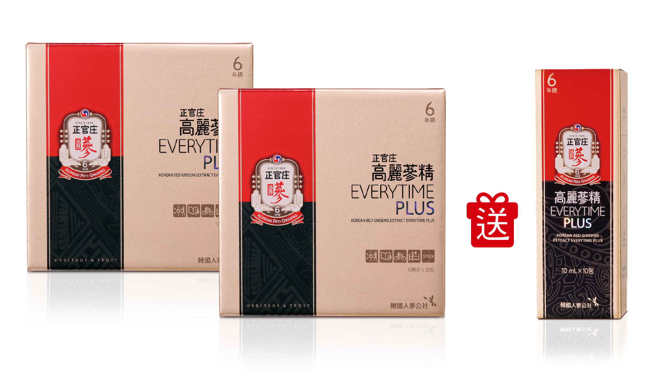 【新闻图片】买正官庄高丽蔘精everytime plus 30入2组送高丽蔘精